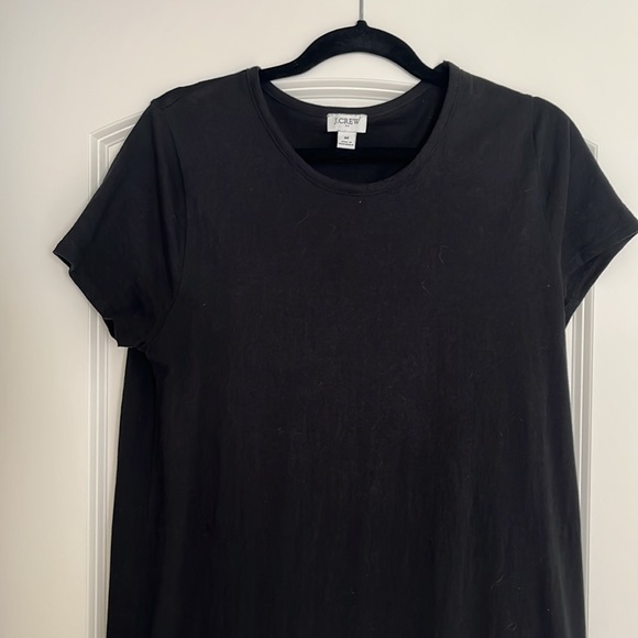 Black JCrew t-shirt dress. Medium. Short sleeved dress. - Picture 5 of 7